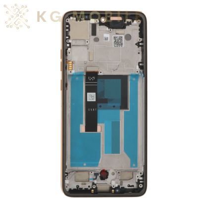 Оригинален дисплей за Motorola Edge 50 Neo / XT2409 ( Service Pack, mocha mousse, черна рамка )