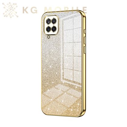 Силиконов Кейс Gradient за Samsung Galaxy A12 - Gold