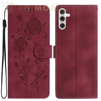 Leather Калъф Тип Тефтер За Samsung Galaxy A13 5G / A04S - червен