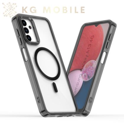 Силиконов Кейс MagSafe за Samsung Galaxy A13 4G/5G / A04 / A04s - черен