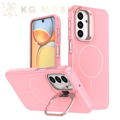 Силиконов Кейс Bracket за Samsung Galaxy A17 / A16 - розов