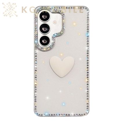 Силиконов Кейс Love за Samsung Galaxy A16 / A16 5G - бяло