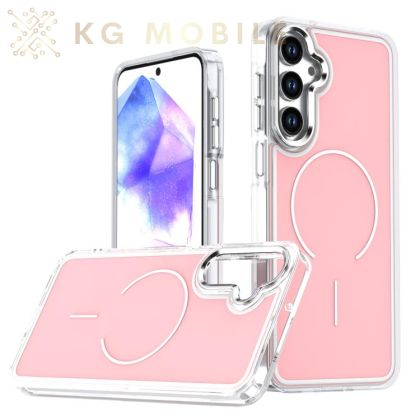 Силиконов Кейс  Bright  за Samsung Galaxy A17 4G / 5G - розов