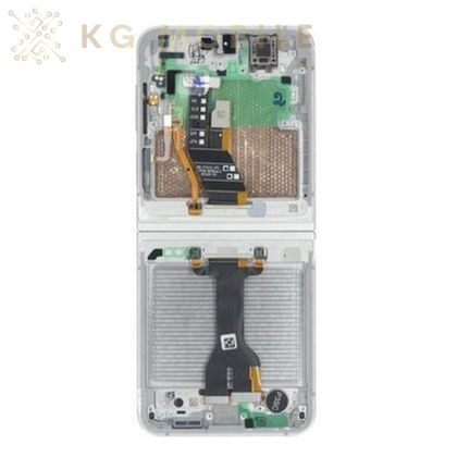 Оригинален дисплей за Samsung Galaxy Z Flip 6 , SM-F741B / silver, сребриста рамка / Service Pack