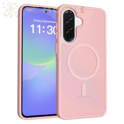 Кейс Magnetic Skin Feel за Samsung Galaxy A37 5G - розов