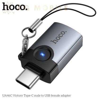 Hoco Victory UA46C адаптер, USB 3.0 женски към USB-C мъжки , OTG