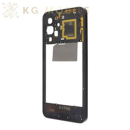 Средна рамка за Samsung Galaxy A17 5G / A176, SM-A176B / black, черен / ORG /