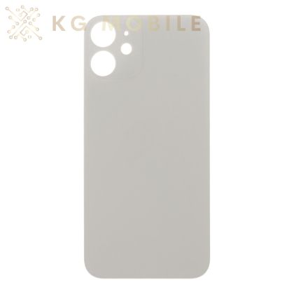 Заден капак за iPhone 12 Mini, Big Hole / white , бял /  OEM /