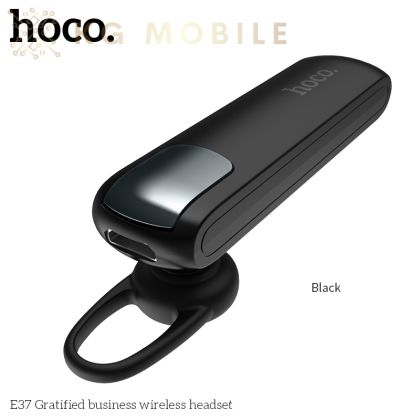 HOCO Безжична Bluetooth слушалка E37 - Черен