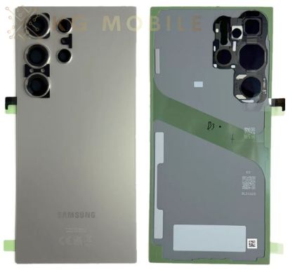 Оригинален заден капак за Samsung Galaxy S24 Ultra / S928, SM-S928B, Titanium Grey , сив ( Service Pack )