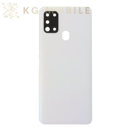 Заден капак за Samsung Galaxy  A21s A217F  / бял  /