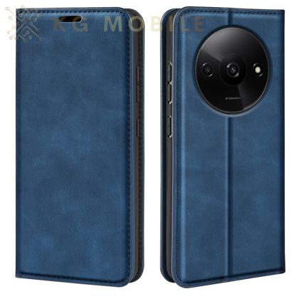 Retro-skin Калъф Тип Тефтер За Xiaomi Redmi A3 - тъмно син