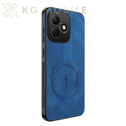 Кейс WANLONFENG за Honor 600 Lite - син
