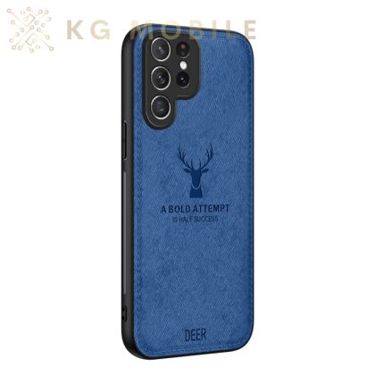 Силиконов Кейс Deer за Samsung Galaxy S25 Ultra - син