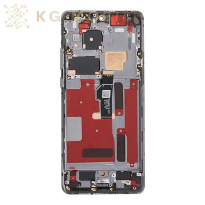 LCD Дисплей за Huawei P50 Pro / JAD, ORG / black, черна рамка