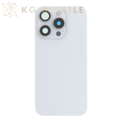 Заден капак за iPhone 15 Pro , оборудван / White ,бял /  OEM /