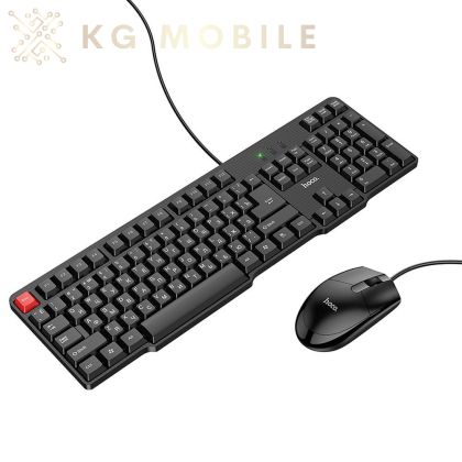 2В1 Комплект  клавиатура и мишка HOCO GM16 Black