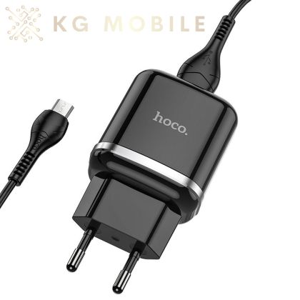 HOCO N2  USB комплект за зареждане с кабел USB към MICRO  1M.