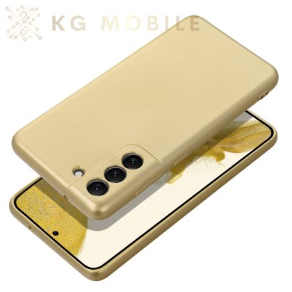Силиконов Кейс METALLIC Case for SAMSUNG A22 5G gold