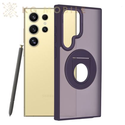  Кейс  MagSafe Ghost Holder Series - Samsung Galaxy S24 Ultra - Matte Purple