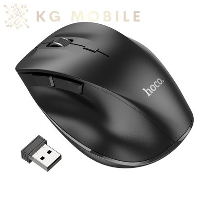 Безжична Мишка  Hoco - Wireless Mouse Mystic (GM24) - Six Button Dual Mode Business 2.4G, 1600 DPI - Black
