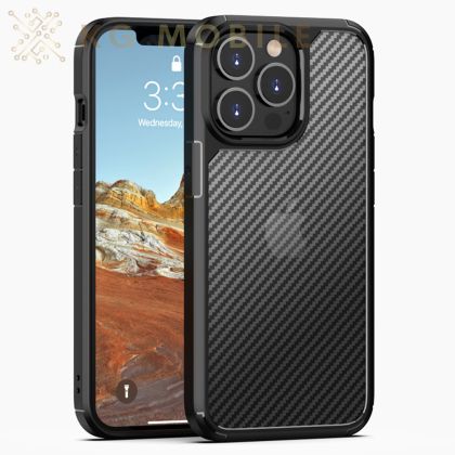  Кейс Techsuit - CarbonFuse - iPhone 13 Pro Max - Black