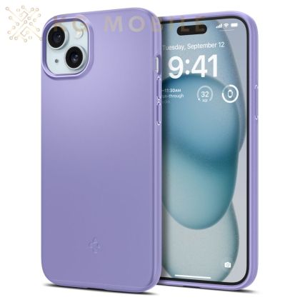 Кейс Spigen - Thin Fit - iPhone 15 - Iris Purple