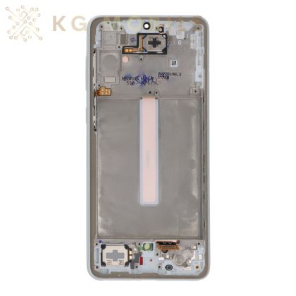LCD Дисплей за Samsung Galaxy  A33 5G A336 оригинал с рамка / Silver / 
