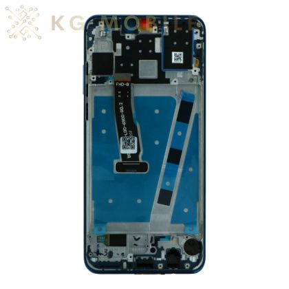 LCD Дисплей за Huawei P30 lite  48MP Оригинален с рамка / син /