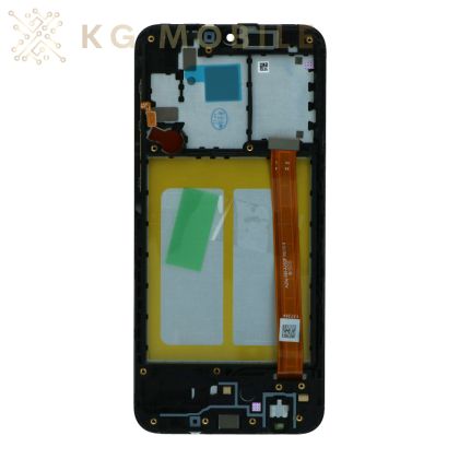 LCD Дисплей за Samsung Galaxy A20e  оригинал с рамка / черен /
