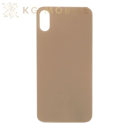 Заден капак за iPhone XS EU & Large Hole Version Gold OEM