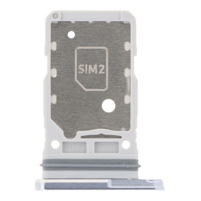 Sim държач за Samsung Galaxy S21 Ultra 5G Dual  / Silver /