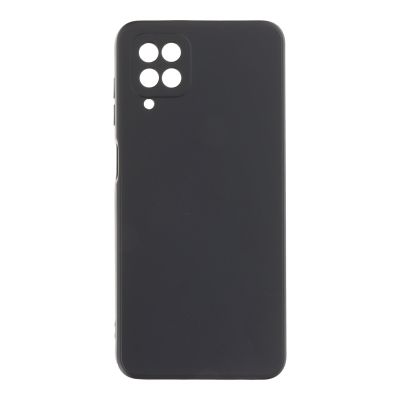 Силиконов Кейс Liquid Silicone за Samsung Galaxy A12 - черен