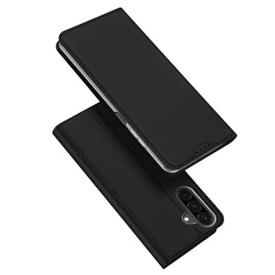DUX DUCIS Skin За Samsung Galaxy A26 / Black / Елегантен Луксозен Калъф Тип Тефтер 