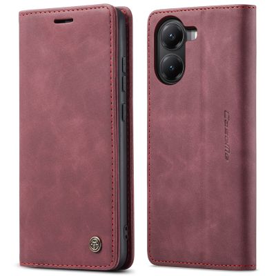 CaseMe Калъф Тип Тефтер За Xiaomi Poco X7 Pro  - Бордо