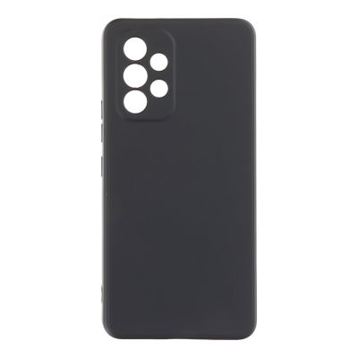 Силиконов Кейс Liquid Silicone за Samsung Galaxy A52 - черен