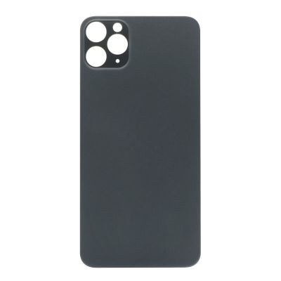 Заден капак за  iPhone 11 Pro Max Big Hole Black / OEM 