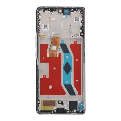 LCD Дисплей за Honor Magic 5 Lite / X9a / с рамка / silver, сребрист /