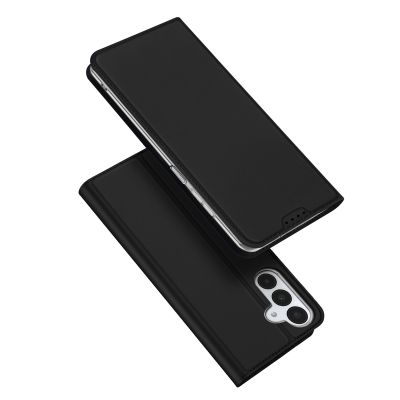 DUX DUCIS Skin За Samsung Galaxy A17 5G / Black / Елегантен Луксозен Калъф Тип Тефтер 