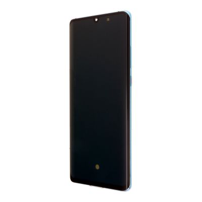 LCD Дисплей за Huawei P30 Pro / VOG-L09, VOG-L29 - Рамка / Син / Оригинал Service pack