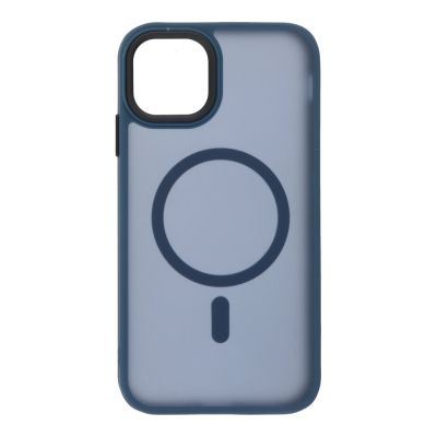 Кейс Magnetic Skin Feel за iPhone 13 -  Blue