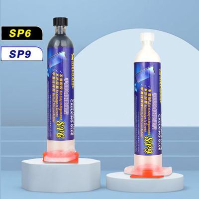 Mechanic SP9 30ml уплътняващо лепило, течно лепило за ремонт на извити екрани - черно