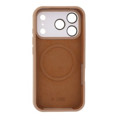 Кейс Acrylic Large Window за iPhone 17 Pro -Coffee