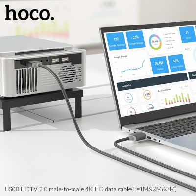 Кабел HDMI към HDMI 2.0M , 4K  HOCO  US08