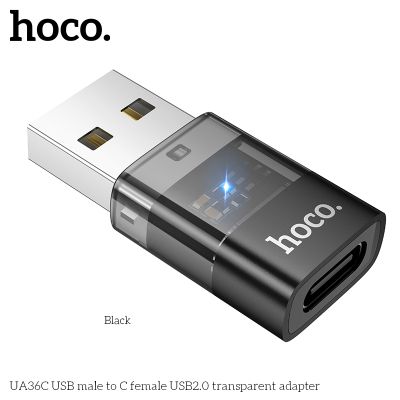 HOCO UA36C  USB към USB-C женски адаптер