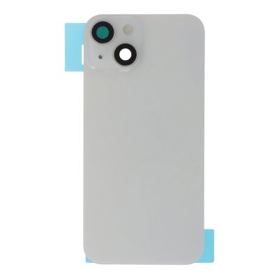 Заден капак за iphone 14 оборудван + стъкло камера + метална пластина / White ,бял / OEM 