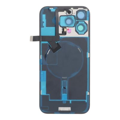 Заден капак за iPhone 16 Pro Max, оборудван / natural titanium, сив /  OEM /