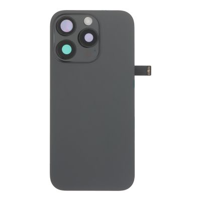 Заден капак за iPhone 16 Pro , оборудван / black titanium, черен /  OEM /