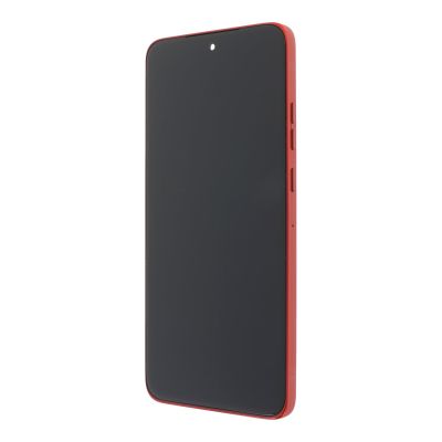Оригинален дисплей за Motorola Edge 50 Neo / XT2409 ( Service Pack, poinchiana, червена рамка )