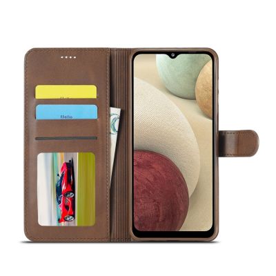 LC.IMEEKE Калъф Тип Тефтер За Samsung Galaxy  A13 4G/5G / A04 / A04s - кафяв